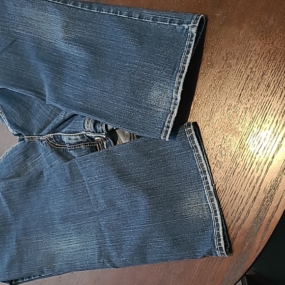 Silver Suki bootcut mid rise Excellent preloved condition Size 18 L 32 blue medi - Picture 8 of 10